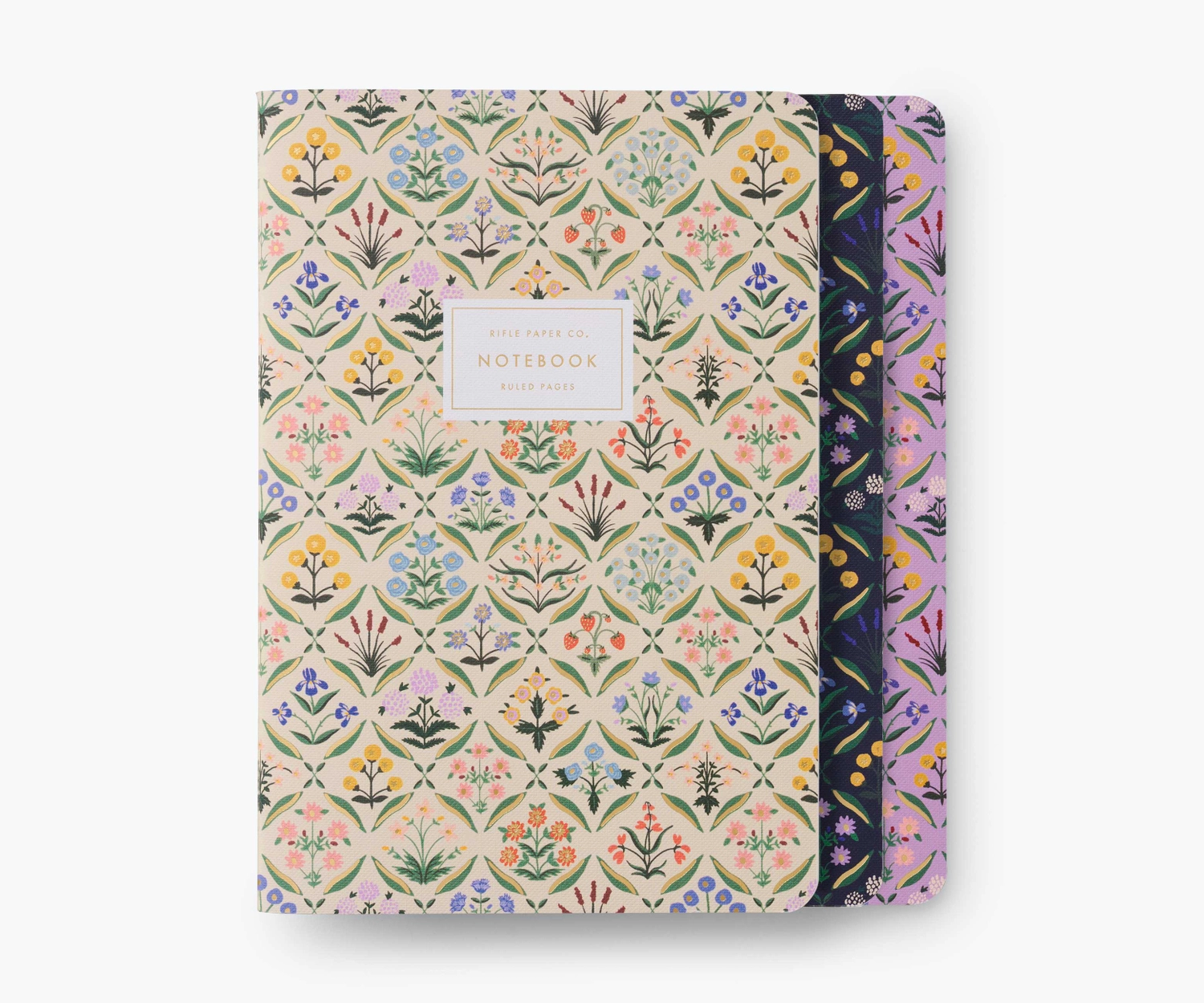 Rifle Paper Notebook set of 3 Estee